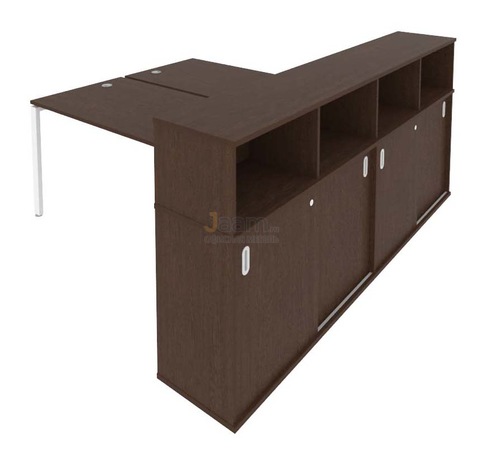 Мебель для персонала Рабочая станция с опорным шкафом-купе Б.РС-СШК-4.4
