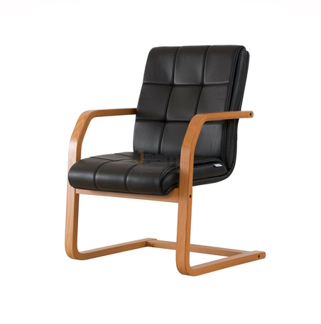 Кресло Верона/В кожа LUX нестандарт/база дерево