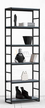 Мебель для персонала Стеллаж высокий с гор.орг. METALFRAME 2