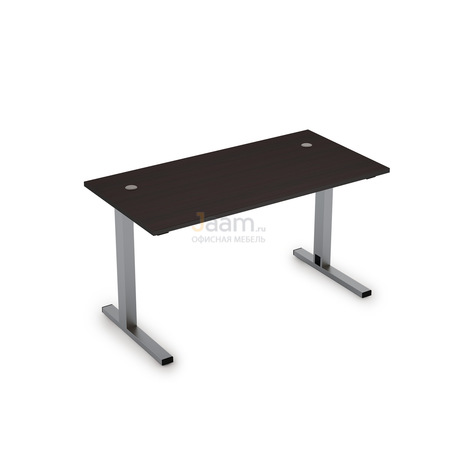 Мебель для персонала Стол рабочий прямолинейный с кабель-каналом (L-образная опора) 2МLК.068