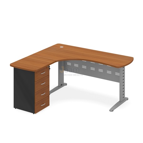 Мебель для персонала Стол эргономичный левый ПК-СТС-СТЭТ168Х149Л/ТМ