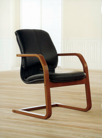 Кресло Мара/В Кожа стандартная/база дерево