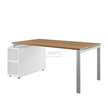 Кабинет руководителя Стол руководителя на опорной тумбе. Правый TES284138