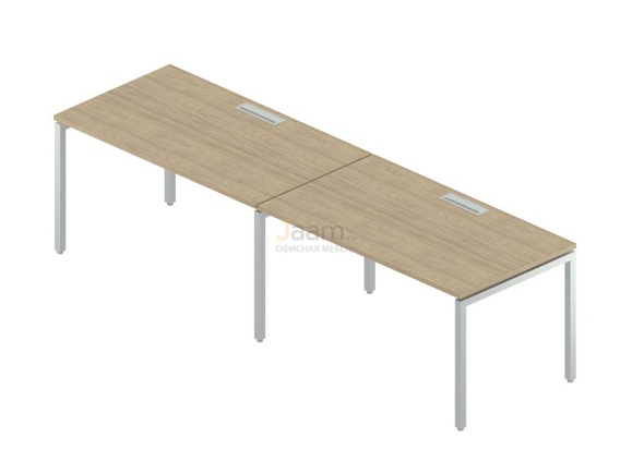 Мебель для персонала Двойная группа столов с люком RP-1.1(x2)+F-35