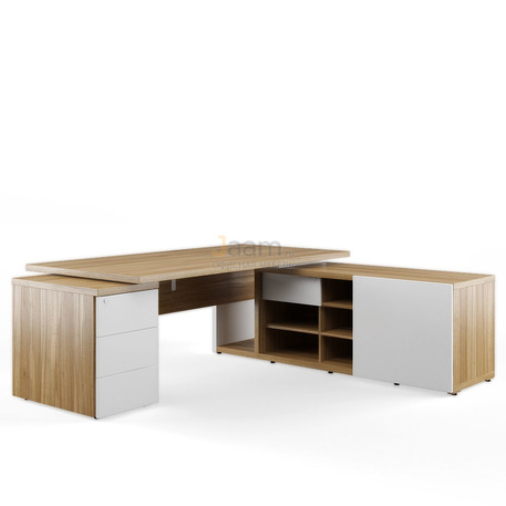 Кабинет руководителя Стол рабочий на опорной креденции правый ZIO285109