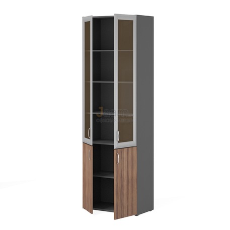 Мебель для персонала Офисный шкаф комбинированный ПК-СТС-ШК217х71С/Д