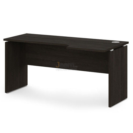 Мебель для персонала Стол письменный с заглушкой кабель-канала V-36пр