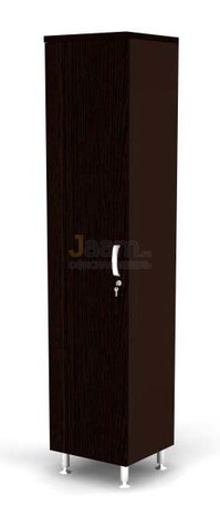 Мебель для персонала Гардероб с крючками, глухая L-дверь BR84.0506