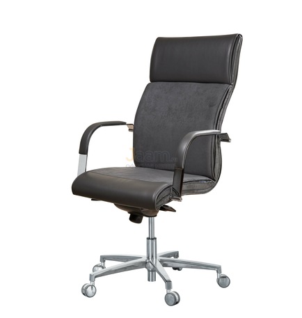 Кресло Лондон/П комб. Кожа нестандартная/база алюминий