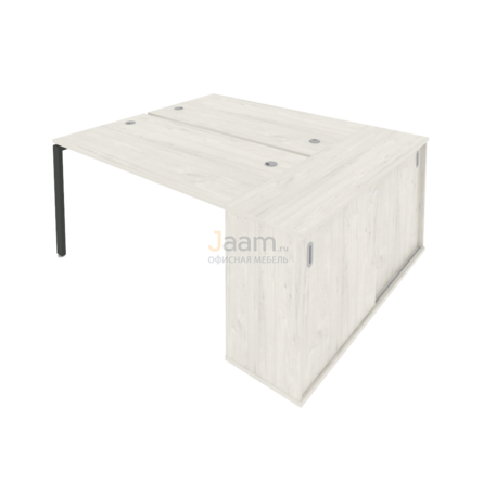 Мебель для персонала Рабочая станция с опорным шкафом-купе Б.РС-СШК-1.3