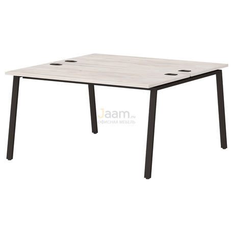 Мебель для персонала Стол-тандем на металлокаркасе T-139