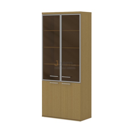 Кабинет руководителя Офисный шкаф комбинированный ПК-АТШМ-ШК208Х90С/Д