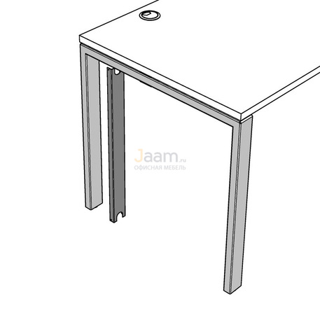 Мебель для персонала Вертикальный кабель-канал AC8422