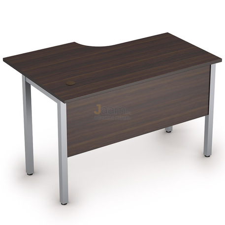 Мебель для персонала Стол криволинейный на металлических опорах правый 2МД.144