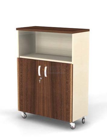 Мебель для персонала Шкаф мобильный комбинированный, полуоткрытый BR82.0343