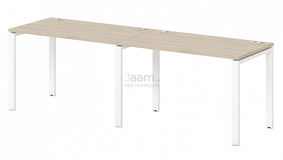 Мебель для персонала Линейный кластер на 2 рабочих места  S-131