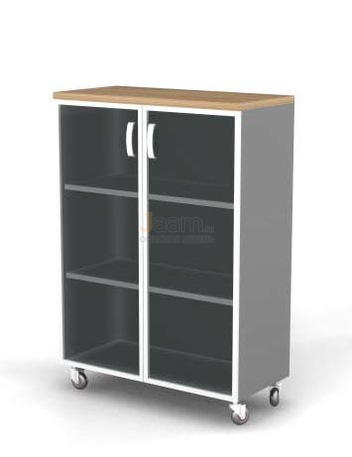 Мебель для персонала Шкаф стеклянные двери BR82.0349