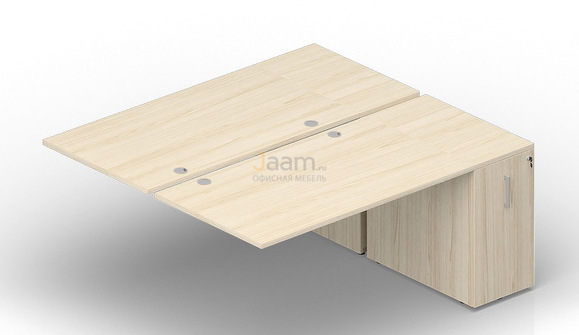 Мебель для персонала Приставной элемент (4 громмета) 2TPG148T072