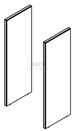 Стойка ресепшн Стенки боковые DS 070