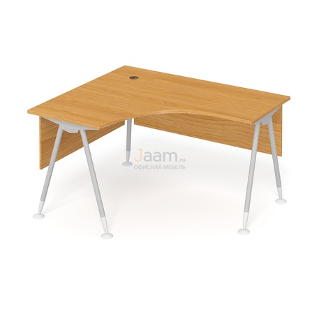 Мебель для персонала Стол эргономичный левый ПК-ССМ-СТЭ140Х120Л/МКФ