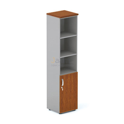 Мебель для персонала Стеллаж высокий узкий полузакрытый 405