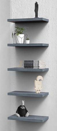 Мебель для персонала Стеллаж средний скрытый