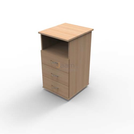 Мебель для персонала Офисная тумба приставная с нишей ЛТ-3.1