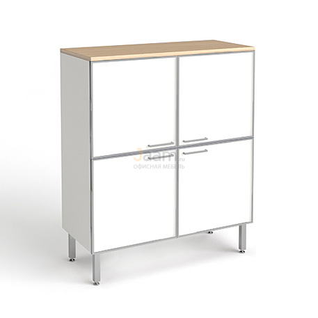 Кабинет руководителя Шкаф 4 стеклянные двери