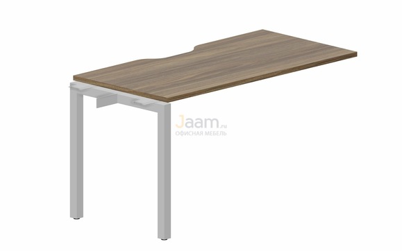 Мебель для персонала Стол приставной PENPV147 (с эргономичным вырезом)