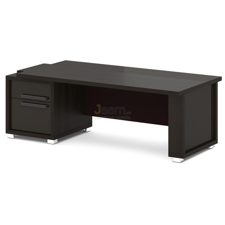 Кабинет руководителя Стол руководителя с одной тумбой L-115пр/л