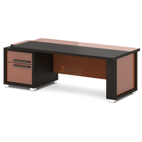 Кабинет руководителя Стол руководителя с одной тумбой L-115пр/л