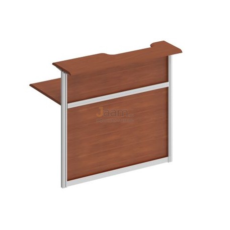 Стойка ресепшн Стойка прямая 1200 с вырезом левый (без опор) ФС 08071