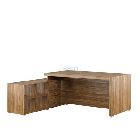 Кабинет руководителя Стол на опорной тумбе левый SOL297110