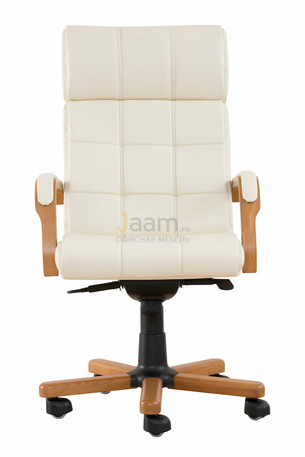 Кресло Верона/П кожа LUX нестандарт/база дерево