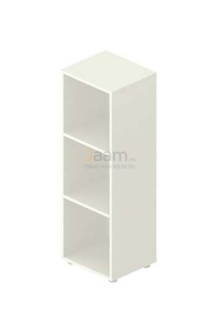 Мебель для персонала Стеллаж узкий низкий ДВП R-43