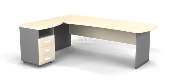 Мебель для персонала Угловое рабочее место левое L B192