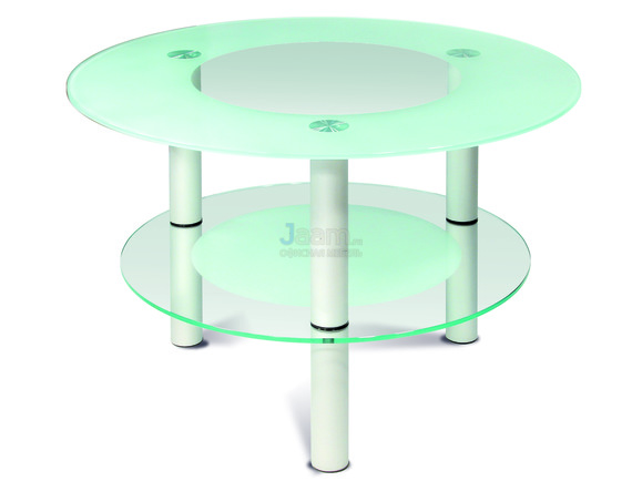 Журнальный столик из стекла Кристалл-3