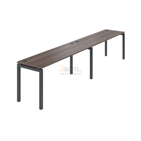 Мебель для персонала Бенч линейный на 2 рабочих места АМБЛ-005.60-2