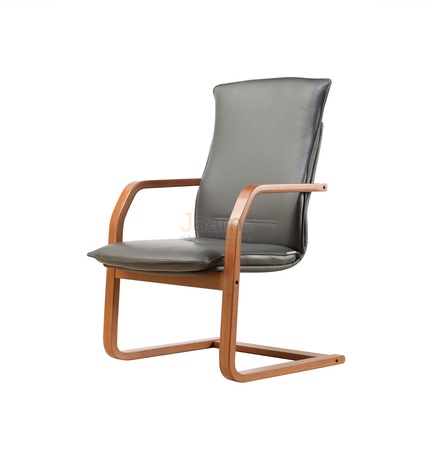 Кресло Берлин/В Кожа стандартная/база дерево