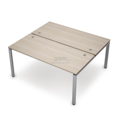 Мебель для персонала Бенч-система на 2 рабочих места 6МБ.6264