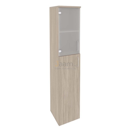 Мебель для персонала Офисный шкаф высокий узкий левый O.SU-1.7(L)