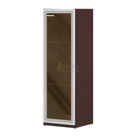 Кабинет руководителя Офисный шкаф (необходим топ) ПК-МСП-Ш141Х45ПСБ/А