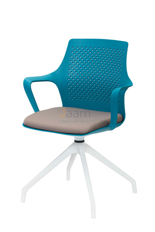 Кресло Альба/В Ткань кат.1/база белый пластик