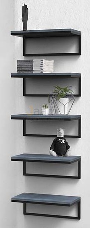 Мебель для персонала Стеллаж средний из полок METALFRAME