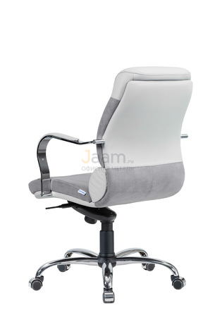 Кресло Комфорт/Д комб. Кожа стандартная/база хром