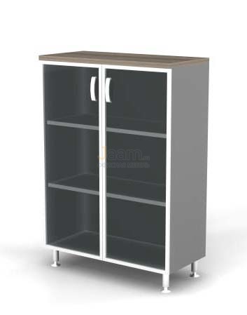 Мебель для персонала Шкаф стеклянные двери BR81.0349