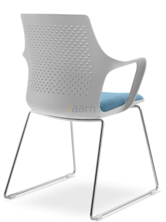 Кресло Альба/В/К Ткань кат.1/база хром