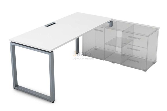 Мебель для персонала Стол для крепления на тумбу правый СТП-О.974