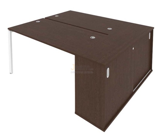 Мебель для персонала Рабочая станция с опорным шкафом-купе Б.РС-СШК-1.3