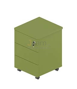 Мебель для персонала Тумба мобильная R-31 ц